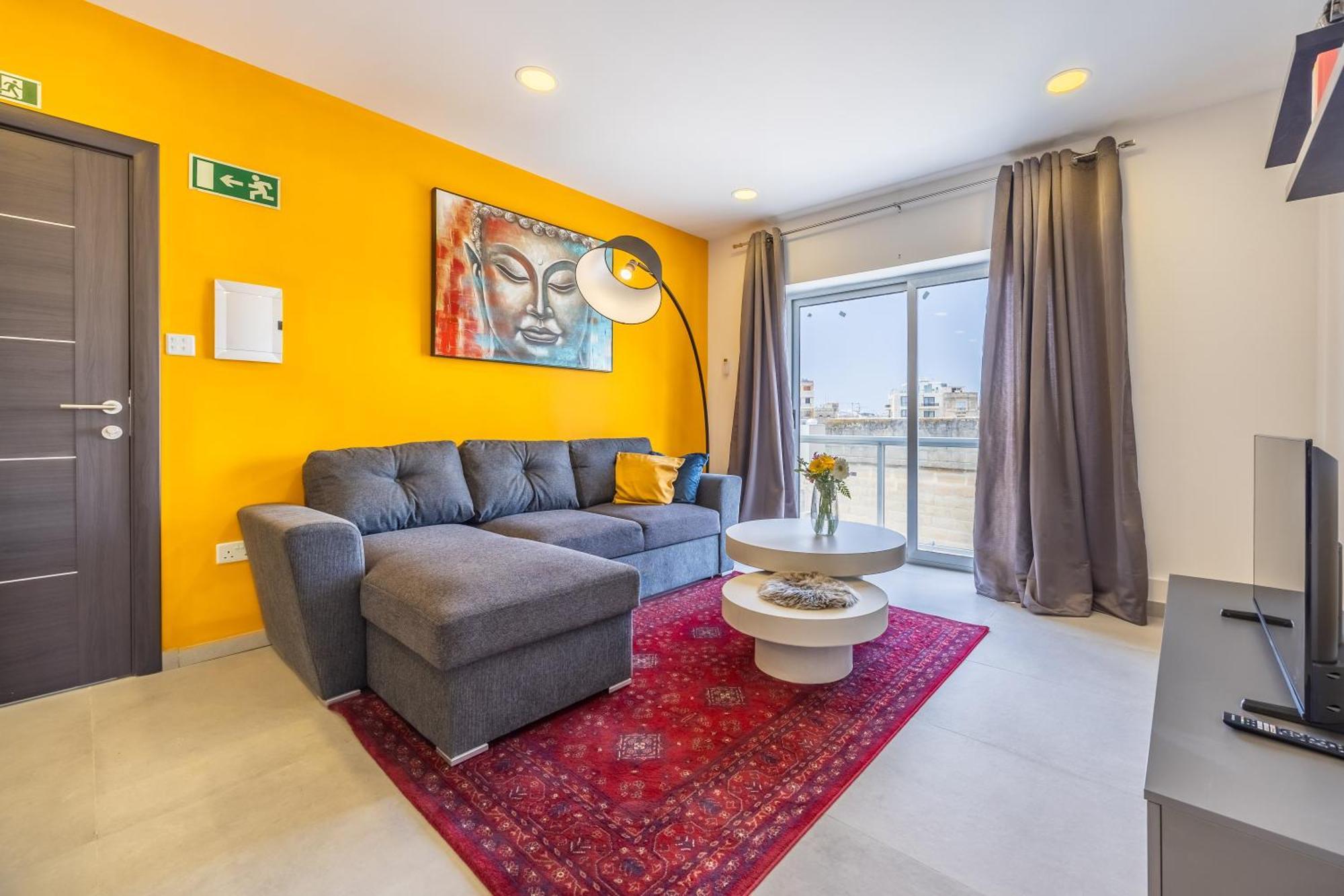 Sleek & Stylish 2Br Accommodation With Large Private Terrace - Close To Saint Julian'S & Tigne Shopping Mall Sliema Exterior foto